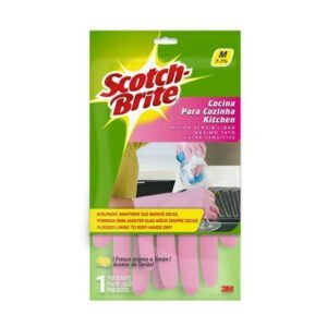 Guantes 3M Scotch Brite para cocina mediano 1 par