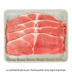 Milanesa de res pulpa blanca por kilo Carnes Frescas peso aprox por charola 700 a 800 g