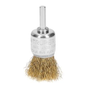 CARDA TIPO BROCHA 1″ ALAMBRE GRUESO PARA TALADRO, TRUPER