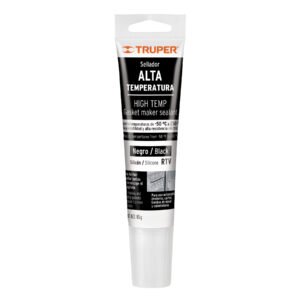 SELLADOR DE SILICON NEGRO PARA ALTAS TEMPERATURAS, 85G