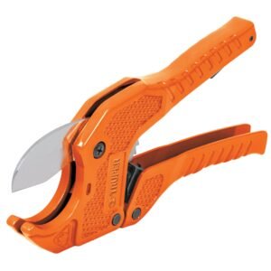 CORTADOR DE TUBO PLASTICO, CAPACIDAD DE CORTE 1-5/8″, TRUPER