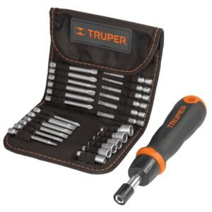 DESARMADOR TIPO MATRACA CON 18 PUNTAS Y 6 DADOS TRUPER