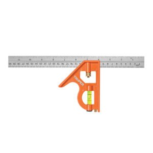 ESCUADRA 12″ DE COMBINACION CON PUNZON PARA MARCAR, TRUPER