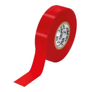 CINTA DE AISLAR ROJA 19MM X 18, TRUPER