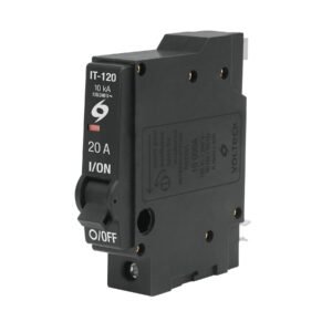 INTERRUPTOR DE 1 POLO 20A ENCHUFABLE VOLTECK