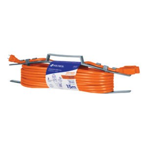 EXTENSION ELECTRICA DE USO RUDO 15M 2X16 AWG, VOLTECK