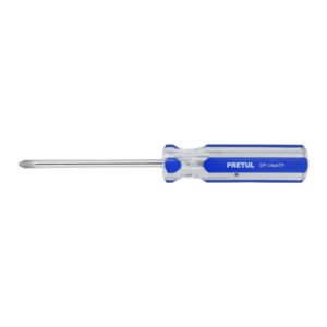 DESARMADOR DE CRUZ 1/4 X 4″ MANGO DE PVC, PRETUL