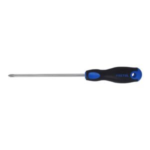 Desarmador de cruz 1/4′ x 6′ mango Comfort Grip, Pretul