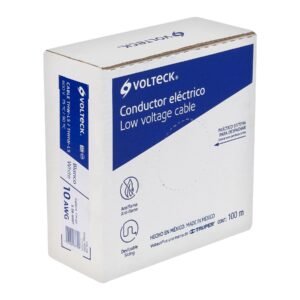 CABLE BLANCO CALIBRE 10 VOLTECK