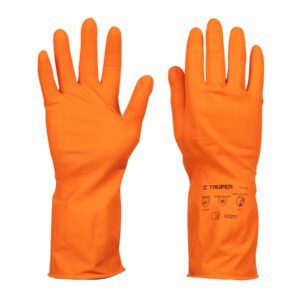 GUANTES DE LATEX PARA LIMPIEZA, M, TRUPER