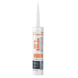 SELLADOR TRANSPARENTE 100% SILICON 280ML, TRUPER