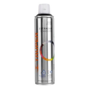 PINTURA EN AEROSOL, NEGRO BRILLANTE, BOTE ESBELTO, 400ML – TRUPER