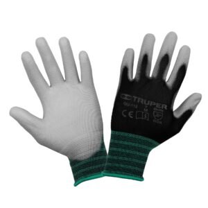 GUANTES DE NYLON RECUBIERTO DE POLIURETANO M, TRUPER