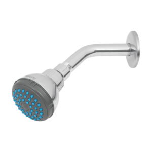 REGADERA REDONDA DE 2 1/2″ BRAZO Y CHAPETON DE ACERO, BASIC FOSET