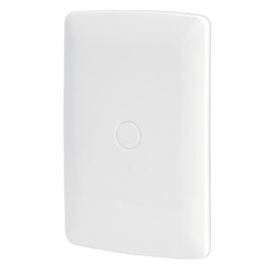 PLACA DE ABS CIEGA LINEA ITALIANA COLOR BLANCO VOLTECK