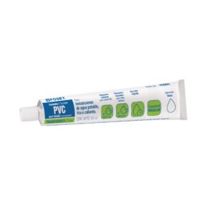 CEMENTO PPVC, TRANSPARENTE TUBO 50ML, FOSET