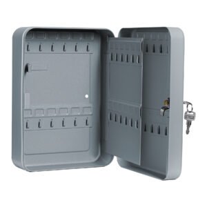 CAJA CON 36 GANCHOS PARA LLAVES, HERMEX