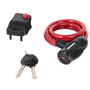 CANDADO DE CABLE CON LLAVE HERMEX