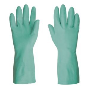 Guantes de nitrilo verde, multiusos, CH