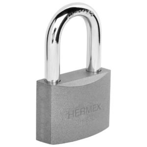 CANDADO DE HIERRO DE 63MM DE GANCHO HERMEX