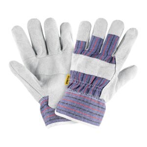 GUANTES DE CARNAZA Y LONETA UNITALLA PRETUL