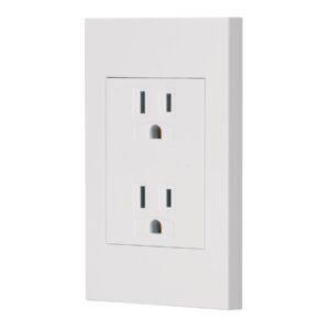 PLACA ARMADA CONTACTO DUPLEX 3 MODULOS ESPAÑOLA BLANCO TRUPER