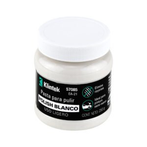 POLISH BLANCO EN PASTA PARA AUTO 250G, USO LIGERO, KLINTEK