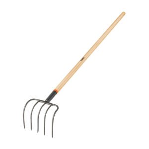 CULTIVADOR FOJADO, 5 DIENTES, MANGO DE MADERA 60″, TRUPER