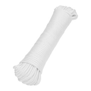 PIOLA DE POLIESTER DIAMANTE DE 5MM X 30M BLANCA, MADEJA