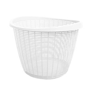 Cesta para Ropa Plastic Trends Dhalia 42 L Blanco
