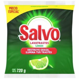 Lavatrastes en Polvo Salvo Limón 720 g