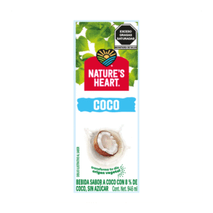 Bebida vegetal Nature’s Heart sabor coco sin azúcar 946 ml