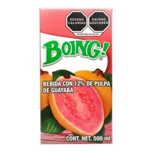 Bebida Boing con 12% de pulpa de guayaba 500 ml