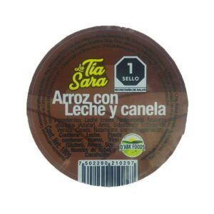 Arroz con leche La Tía Sara con canela 180 g