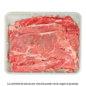 Carne de res para asar por kg peso aprox por charola 700 a 800 g