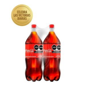 Refresco Coca Cola sabor original 2.5 l c/u