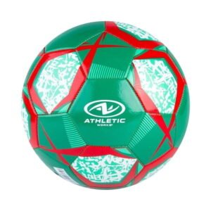 Balón de Fútbol Athletic Works CME25061 Número 5 Verde con Diseño Gráfico
