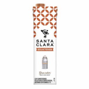Leche Santa Clara deslactosada 1 l