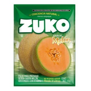 Bebida en polvo Zuko sabor melón 13 g