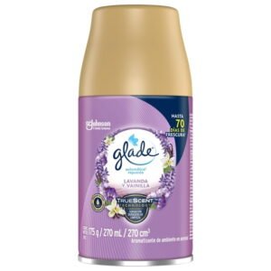 Aromatizante Automático en Aerosol Glade Lavanda y Vainilla Repuesto de 175 g