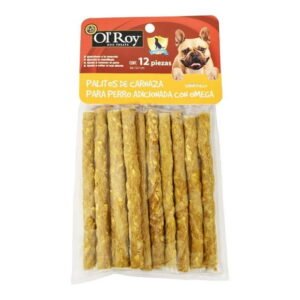 Carnaza Para Perro Ol’Roy Palitos Sabor Pollo 12 Piezas