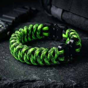 Serpiente Neon – Pulsera Paracord