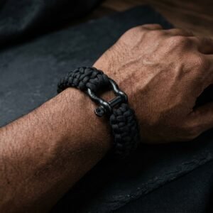 Principe Negro – Pulsera Paracord
