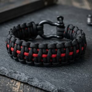 Principe Rojo – Pulsera Paracord