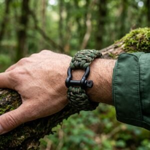 Rider Camuflaje – Pulsera Paracord