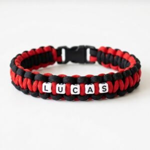 Pulsera con Iniciales Personalizada – Paracord