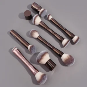 MAANGE-Juego de brochas de maquillaje profesional, base de doble punta, brocha suelta para contorno de rubor