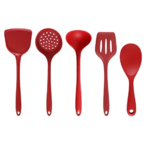 Set de Utensilios de Cocina de Silicona Resistentes al Calor Utensilios de Cocina Bu00e1sicos