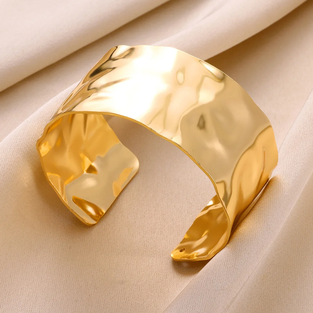 Pulsera Bangle Oro Vintage Mujer