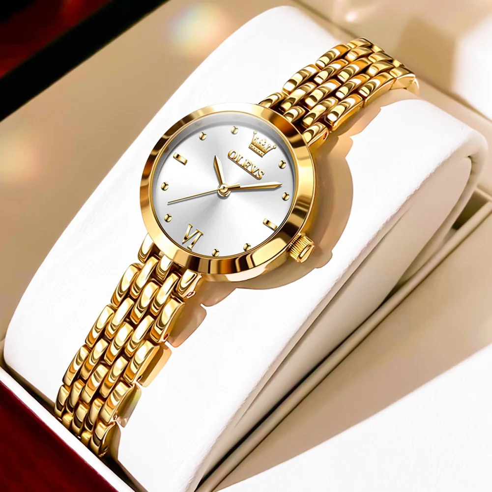 Reloj OLEVS Dama Pulsera Silicona